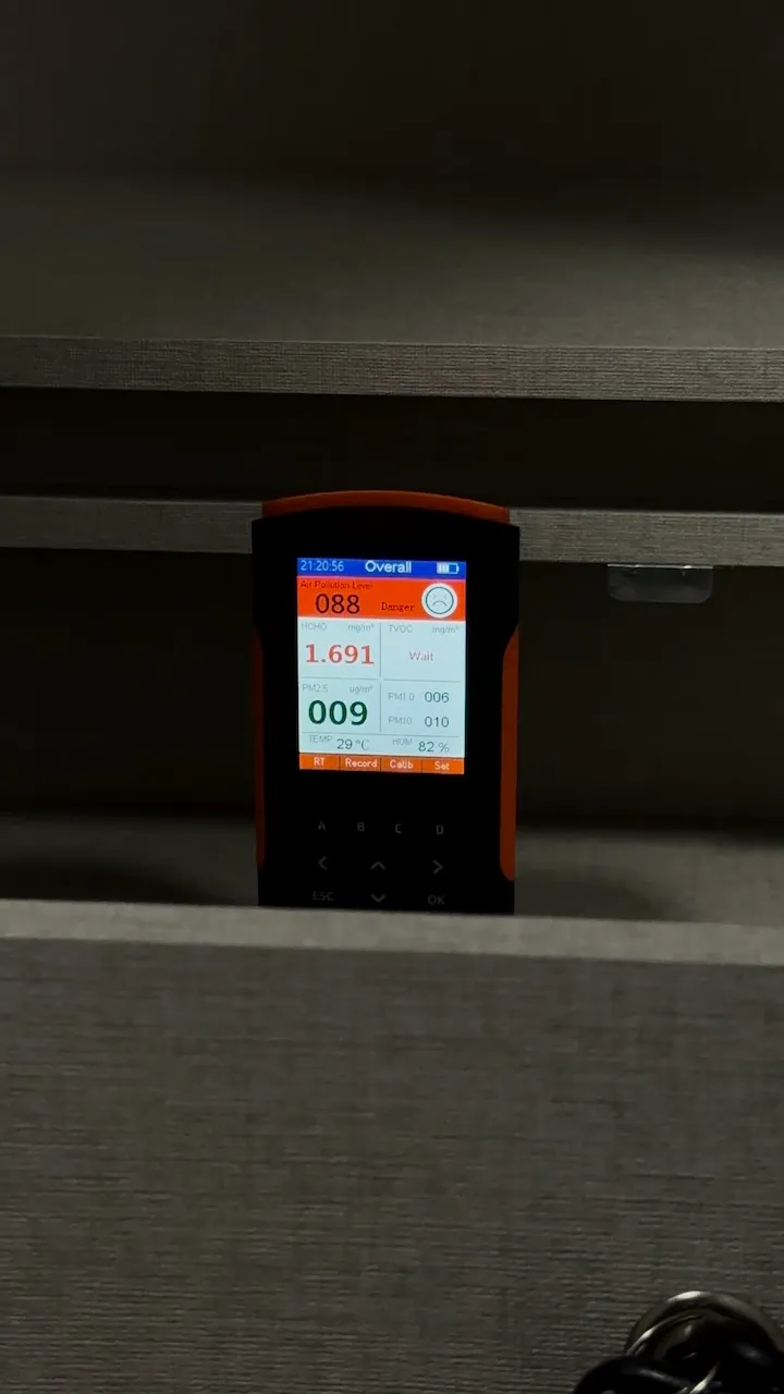 High Formaldehyde Levels Singapore Home Before Formaldehyde Treatment Service