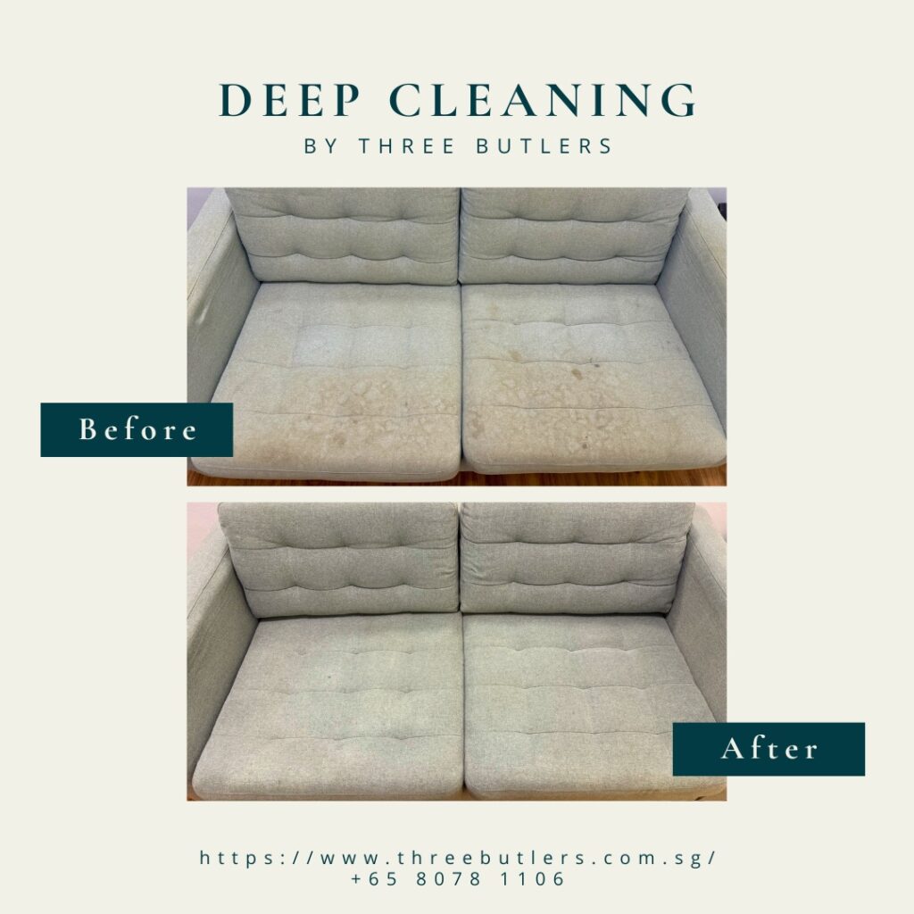 Three Butlers - Professional Sofa Cleaning: Sofa Cleaning Results